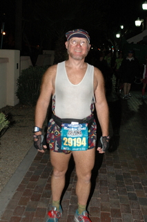 Fiesta Bowl half marathon - Adam
