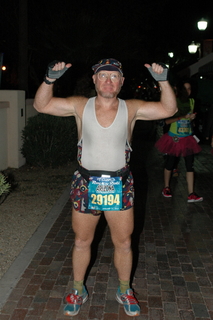 Fiesta Bowl half marathon - Adam