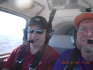 Sean H. and Adam flying in N8377W