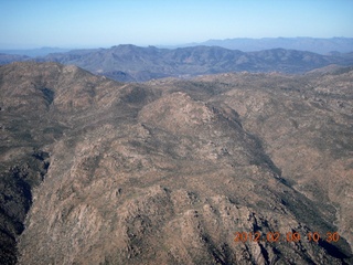 aerial - flight home from Bouquet Ranch