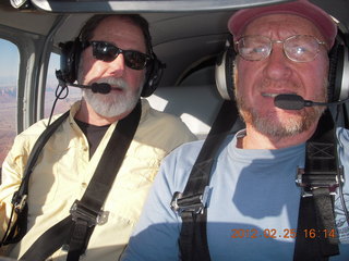 Tony and Adam flying in N8377W