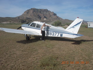 Bonnie and N8377W at Superior