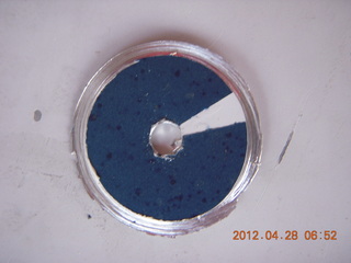 cable hole metal for jump-start on N8377W