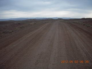 12 7x2. White Wash Sand Dunes airstrip run