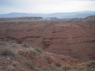13 7x2. White Wash Sand Dunes airstrip run - N8377W