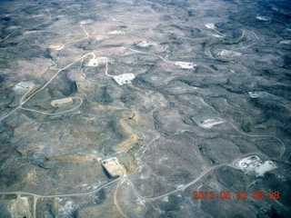 57 7x2. aerial - to Rangely, Colorado