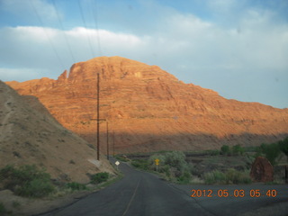 7 7x3. driving along the Colorado River