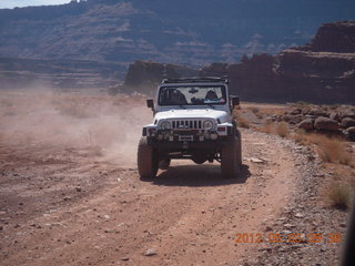 140 7x3. Chicken Corner drive - oncoming traffic