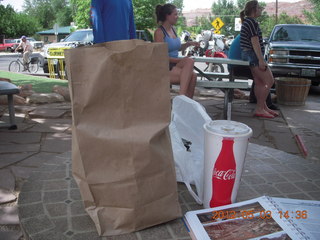 218 7x3. Milt's Stop & Eat in Moab - lunch