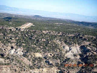 44 7x4. aerial - Cedar Mountain airstrip