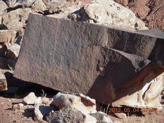 73 7x4. Mexican Mountain - petroglyphs