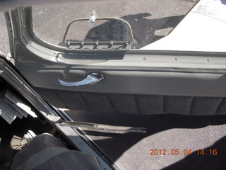 191 7x4. Mack Mesa - broken door holder (from the high wind)