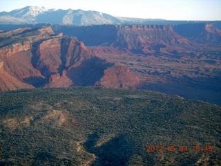 243 7x4. aerial - Colorado River valley - Onion Creek