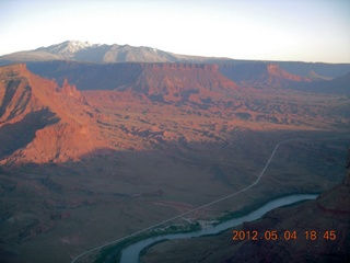 244 7x4. aerial - Colorado River valley - Onion Creek