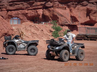 25 7x5. Caveman Ranch - pop on a four-wheeler