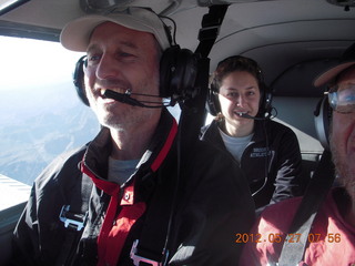 Phil and Jessica flying in N8377W