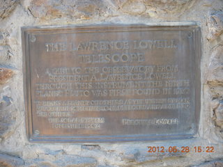 22 7xu. Lowell Observatory - Pluto telescope