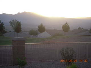 Sean's pictures - aerial sunset