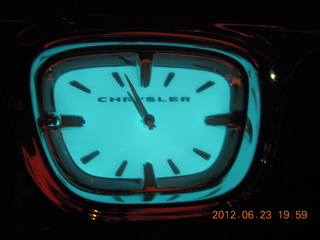 Chrysler car clock