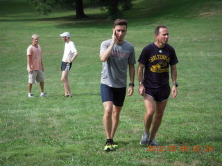 Adam running at Cheltenham XC meet