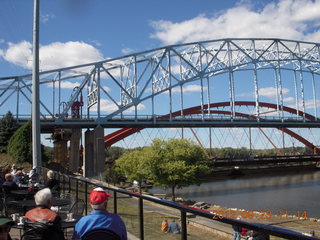 Hastings Bridge Float-In - sign