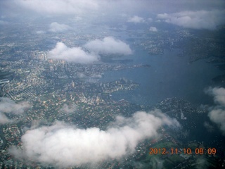 8 83a. LAX-SYD flight - Sydney aerial