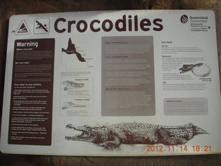 261 83e. Cairns - ZOOm at casino - sign