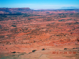 4 83q. aerial - flight to Monument Valley