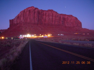 Monument Valley run - dawn