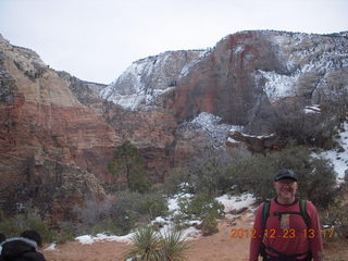 122 84p. Zion National Park - Angels Landing hike - Adam