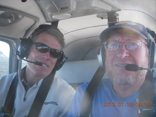 Judd and Adam flying in N8377W