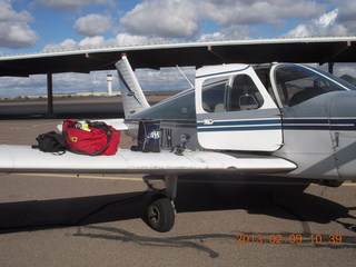 bags and GoPro Hero 3 black camera on my wing