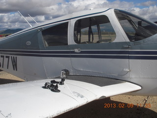 GoPro Hero 3 black camera on my wing