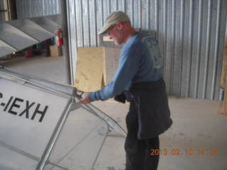 Jim G. and Adam flying in N8377W