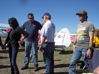 Grapevine fly-in - Bouquet Ranch pilots