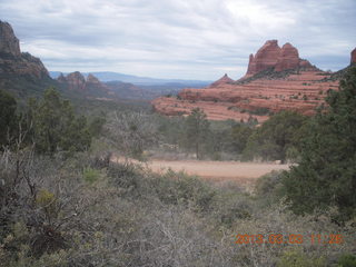 Sedona - Pink Jeep tour - accident/fire site