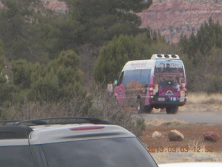 Sedona - Pink Jeep tours van