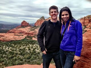 Sedona - Pink Jeep tour - Kevin and Fatemah