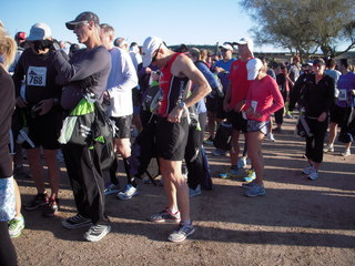 Mountain to Fountain 15 Km race - start crowd