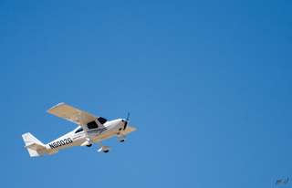 Yaseen's pictures - airplane taking off at Cactus Fly-in
