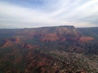 Theresa Q's (small) pictures - aerial of Sedona