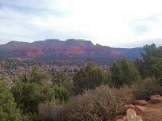 Theresa Q's (small) pictures - aerial of Sedona
