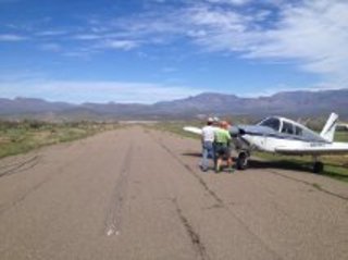 Theresa Q's (small) pictures - N8377W being pushed back at Grapevine