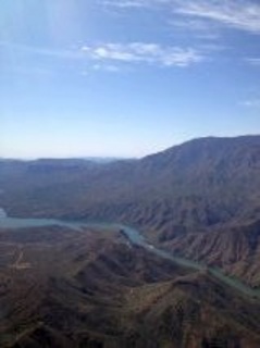 Theresa Q's (small) pictures - aerial of Salt River