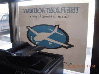 Cirrus Owners and Pilots Association sign