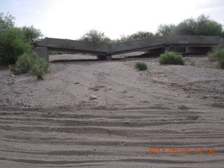 canal view from bridge in Scottsdale