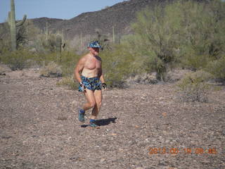 Adam running at Windmill