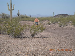 'Young International' Pleasant Valley (24AZ) - Adam running - N8377W