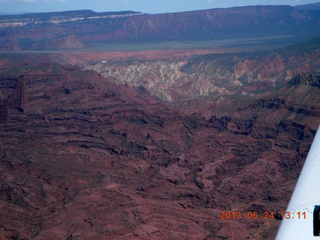 94 89q. aerial - along Colorado River to Mack Mesa