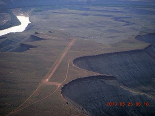 54 89r. aerial - Sand Wash airstrip